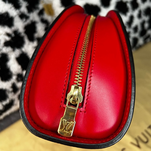 Louis Vuitton Dauphine in Red Epi❤️LIKE NEW - Picture 3 of 16